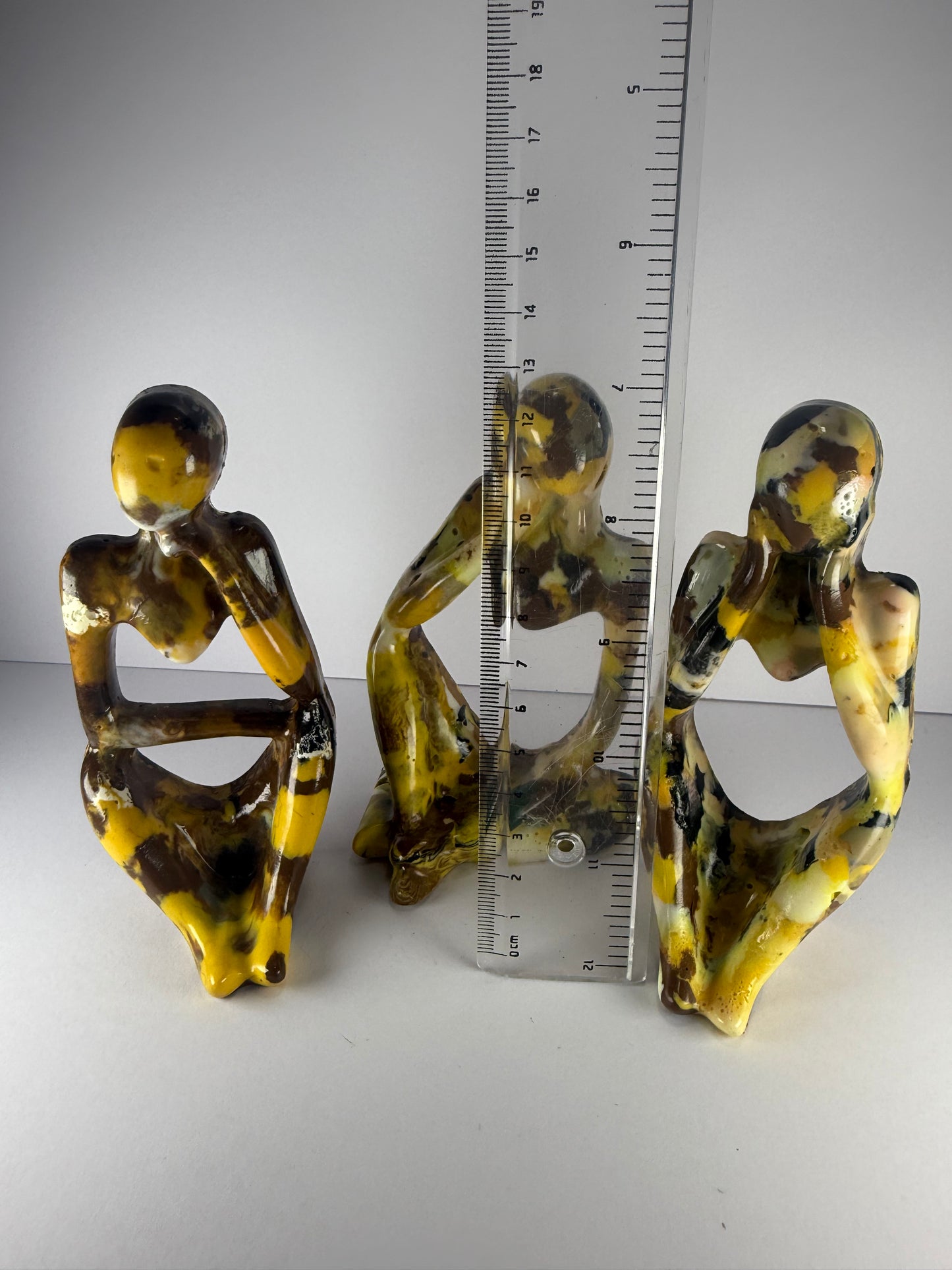 Set of 3 Thinking Figures