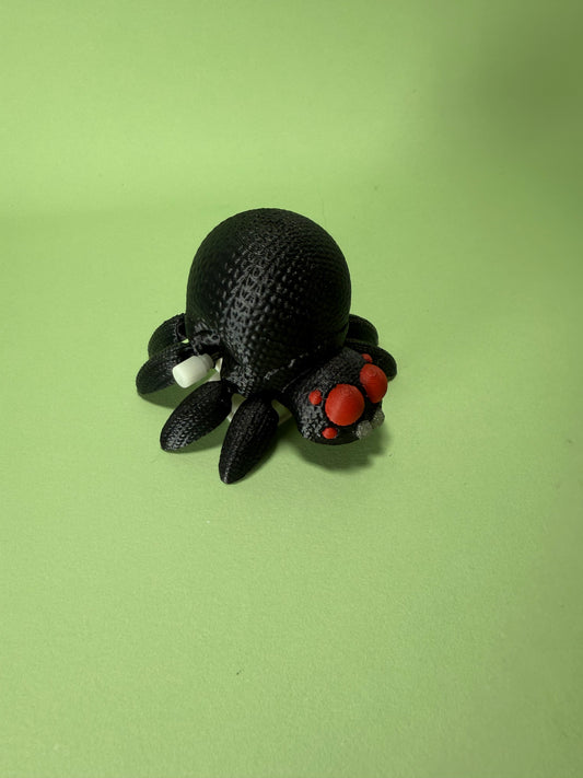 Mechanical Wind-Up Walking Spider – 3D Printed