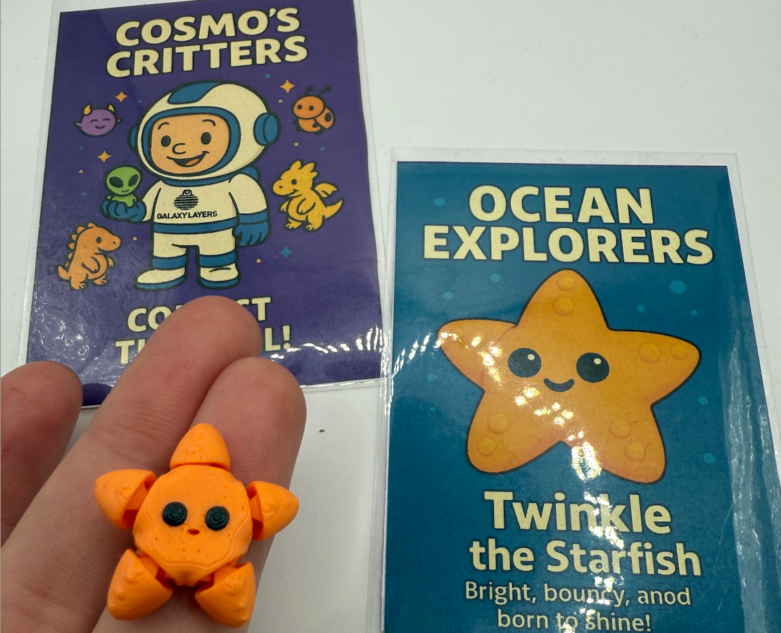 Cosmo’s Critters – Sample Pack