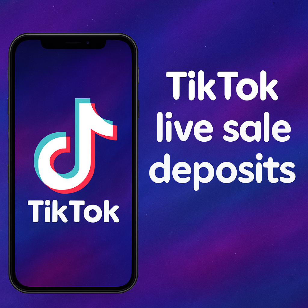 TikTok Live Sale Deposit