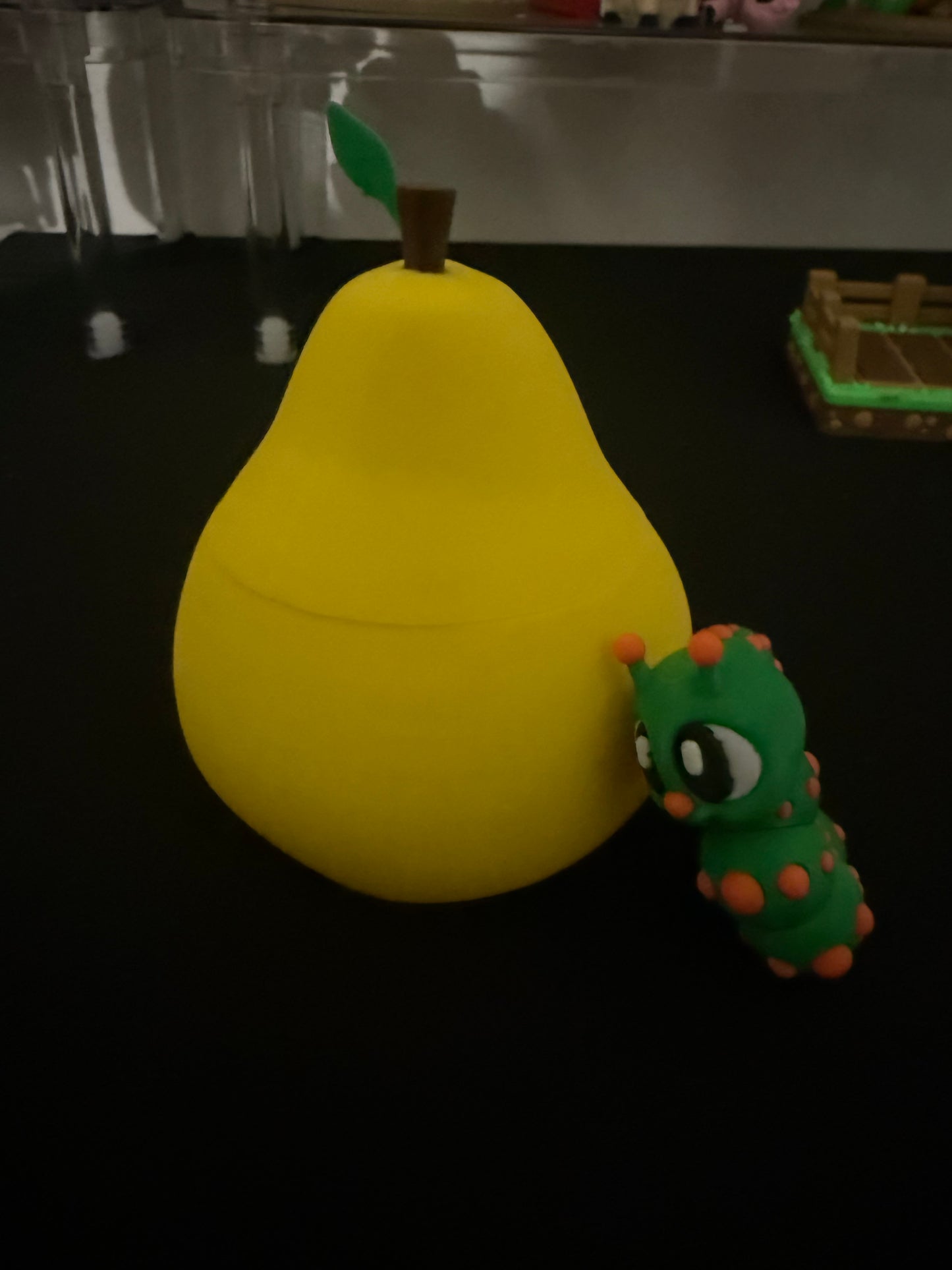 Catapiller in a Pear