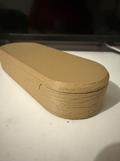 Wood Grained Desk Organiser