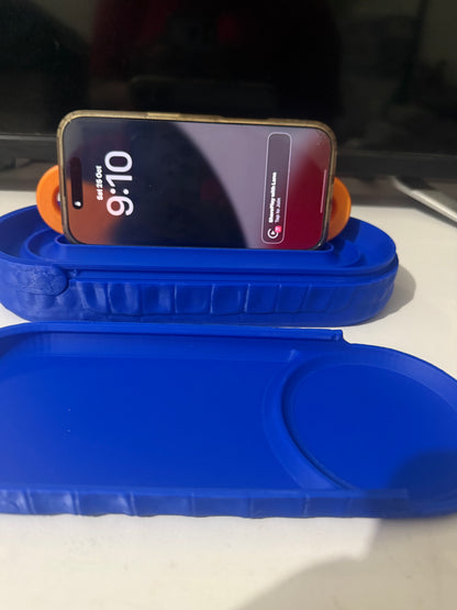 Croc-Scaled Desk Organiser