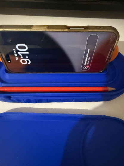 Croc-Scaled Desk Organiser