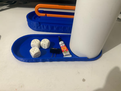 Croc-Scaled Desk Organiser