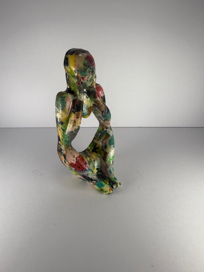 Set of 3 Thinking Figures
