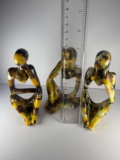 Set of 3 Thinking Figures