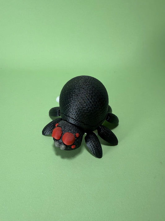 Mechanical Wind-Up Walking Spider – 3D Printed