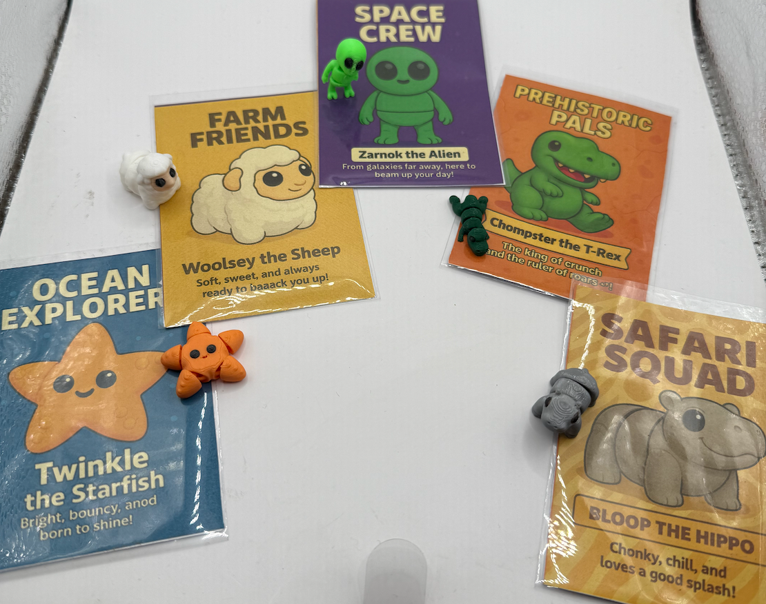 Cosmo’s Critters – Sample Pack
